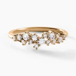 Bague Maïssa Plaqué Or Doré Oxyde De Zirconium