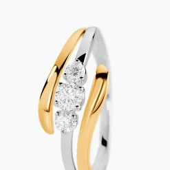 Bague Mayline Or Bicolore Diamant