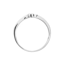 Bague Melanie Argent Blanc Oxyde De Zirconium