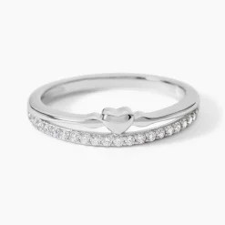 Bague Melanie Argent Blanc Oxyde De Zirconium