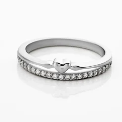 Bague Melanie Argent Blanc Oxyde De Zirconium