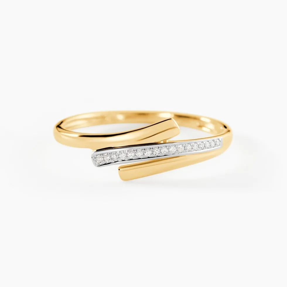 Bague Melia Or Jaune Diamant