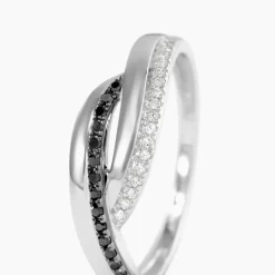 Bague Melinda Or Blanc Diamant