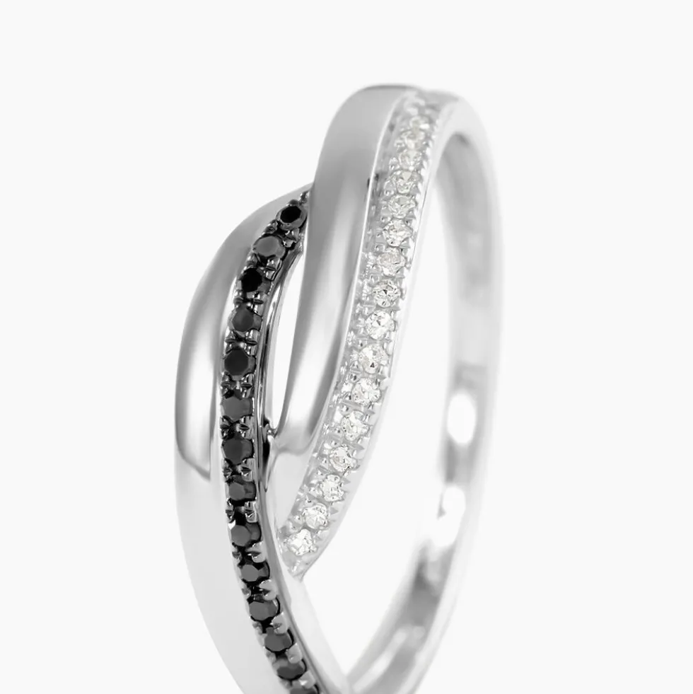 Bague Melinda Or Blanc Diamant
