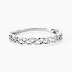 Bague Messina Argent Blanc