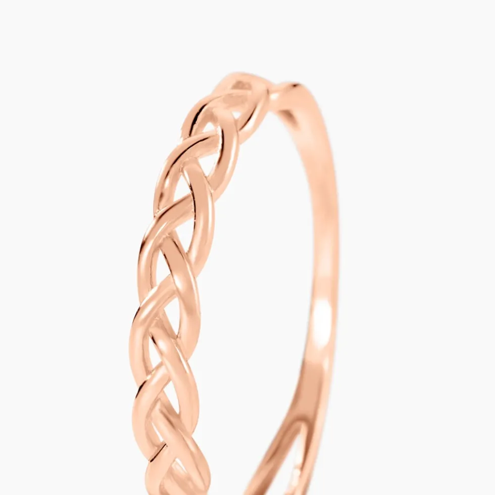 Bague Messina Argent Rose