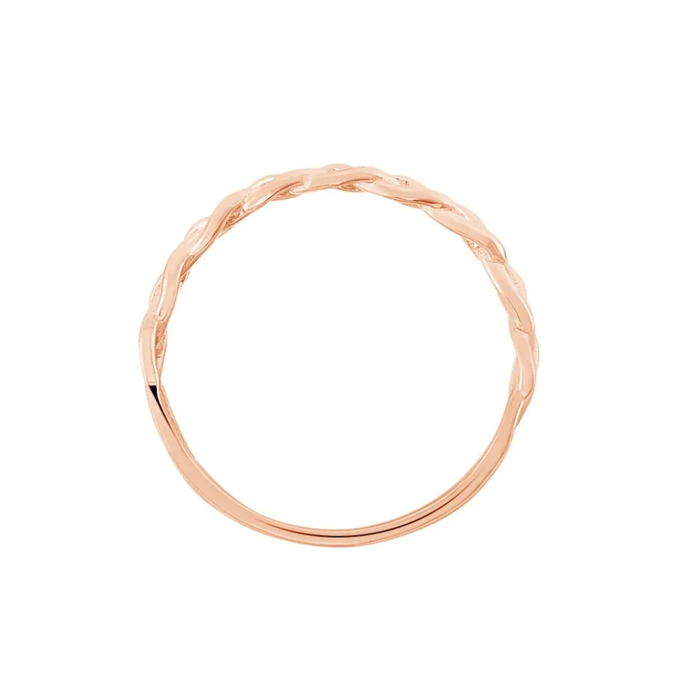 Bague Messina Argent Rose