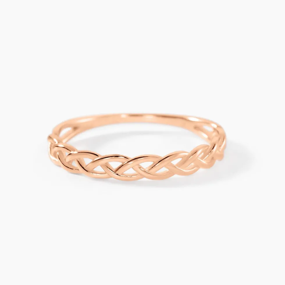 Bague Messina Argent Rose