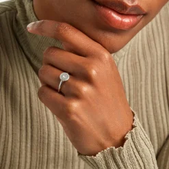 Bague Mystic Argent Blanc