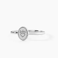 Bague Mystic Argent Blanc