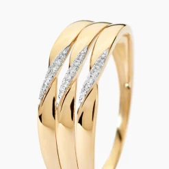 Bague Nesibe Or Jaune Diamant