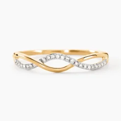 Bague Nucia Or Jaune Diamant