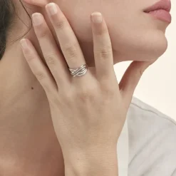 Bague Ocean Or Blanc Diamant