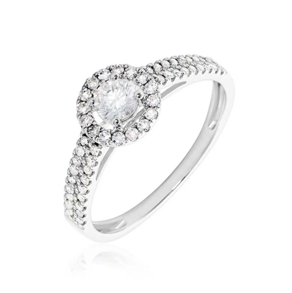 Bague Or Blanc Natanaele Diamants