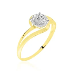 Bague Or Jaune Rosariane Diamants
