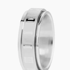 Bague Phebus Him Acier Argenté