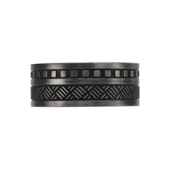 Bague Phebus Him Acier Noir