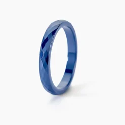 Bague Pilar Petite Céramique Bleu