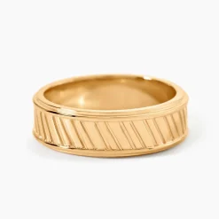 Bague Plaqué Or Jaune Jake