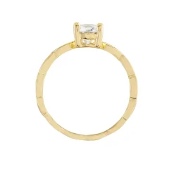 Bague Plaqué Or Kurt Oxydes De Zirconium