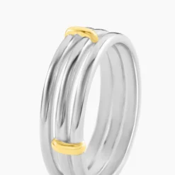 Bague Poly Argent Blanc