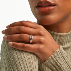 Bague Poly Argent Blanc