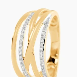 Bague Presilia Or Jaune Diamant
