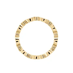 Bague Primavera Plaqué Or Jaune Oxyde De Zirconium