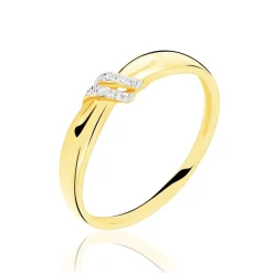 Bague Prospere Or Jaune Diamant