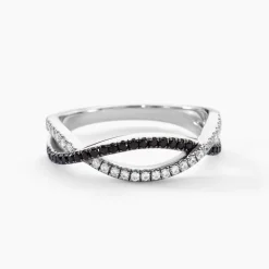 Bague Prudentia Argent Blanc Oxyde De Zirconium