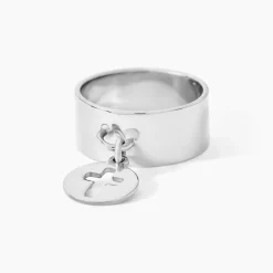 Bague Psara Argent Blanc