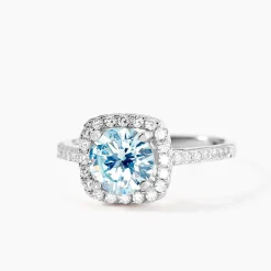 Bague Rio Argent Blanc Oxyde De Zirconium