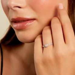 Bague Roseline Or Jaune Diamant