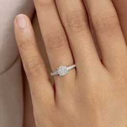 Bague Serena Or Blanc Diamant