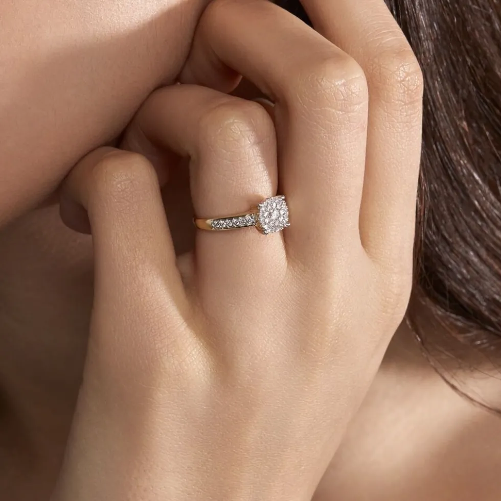 Bague Serena Or Jaune Diamant