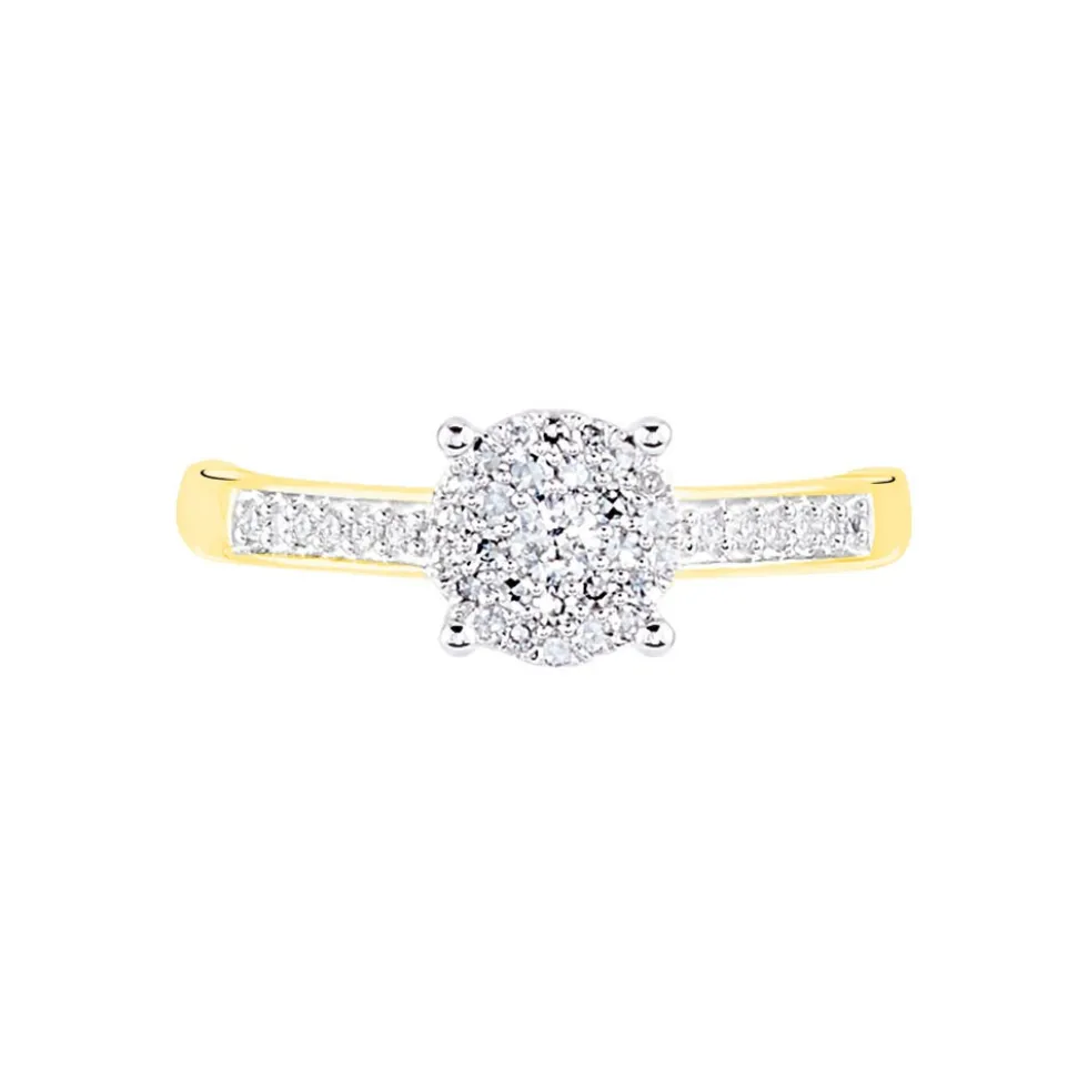 Bague Serena Or Jaune Diamant