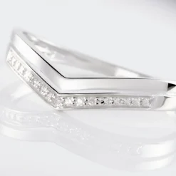 Bague Shadene Or Blanc Diamant