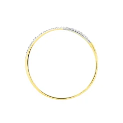 Bague Smeralda Or Bicolore Diamant