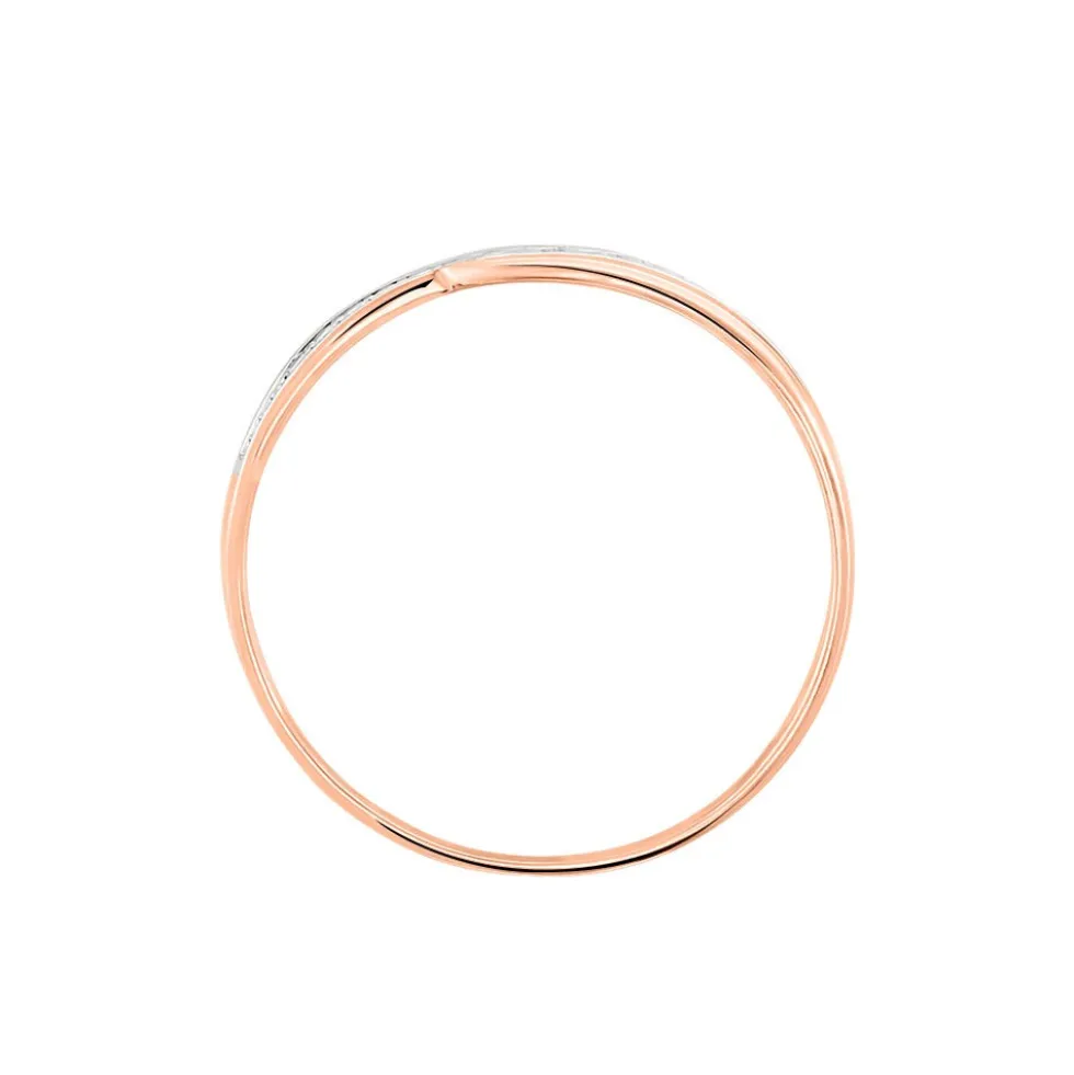 Bague Solena Or Rose Diamant