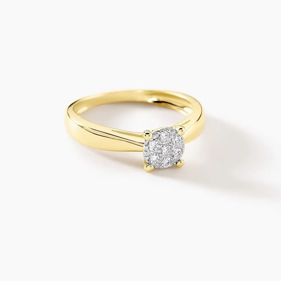 Bague Solitaire Artemis Or Jaune Diamant
