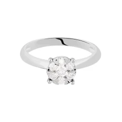 Bague Solitaire Dream Or Blanc Diamant