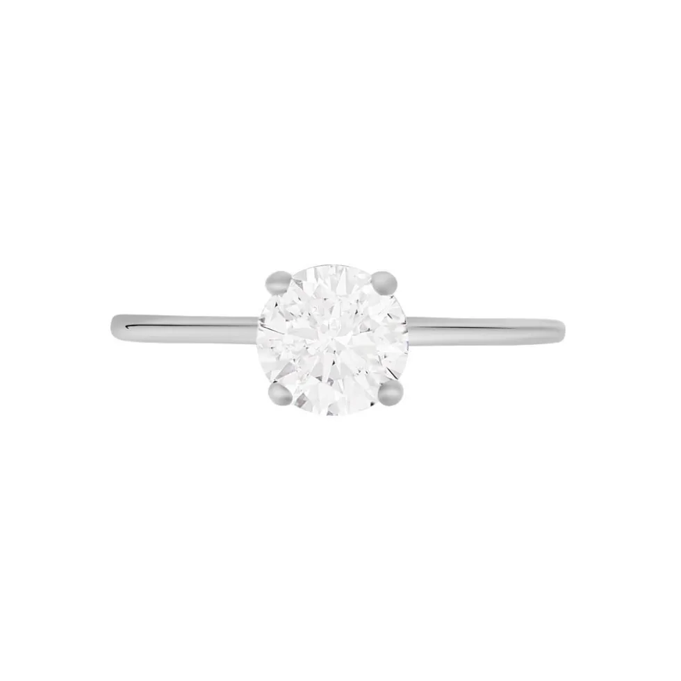 Bague Solitaire Gatiane Argent Oxyde De Zirconium