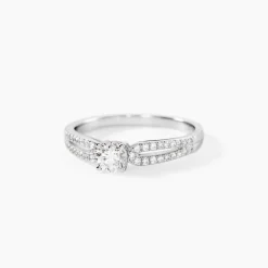 Bague Solitaire Katalina Or Blanc Diamant