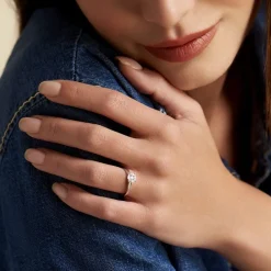 Bague Solitaire Or Blanc Dream Diamants