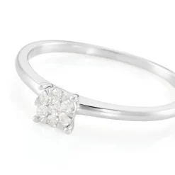 Bague Solitaire Or Blanc Dream Diamants