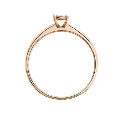 Bague Solitaire Or Rose Dream Diamants