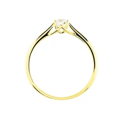 Bague Solitaire Solenia Or Jaune Diamant