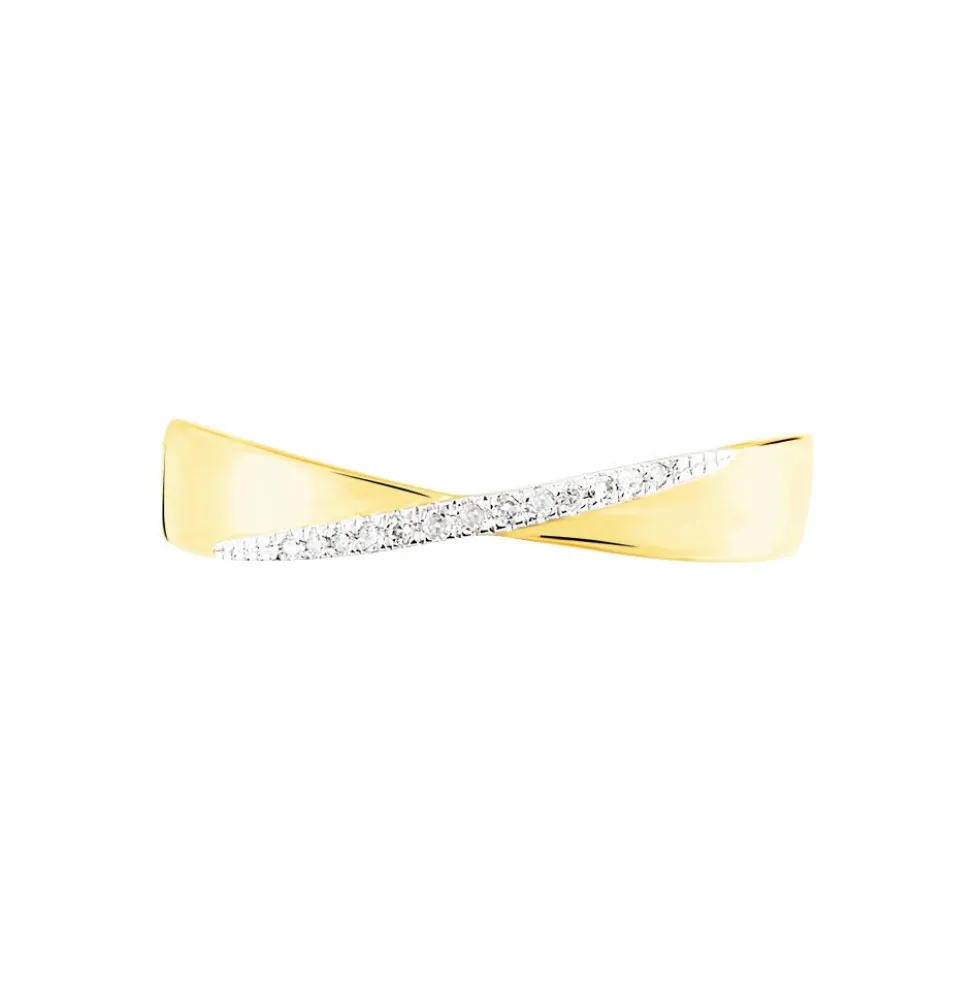 Bague Suzie Or Jaune Diamant