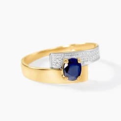 Bague Taila Or Jaune Saphir