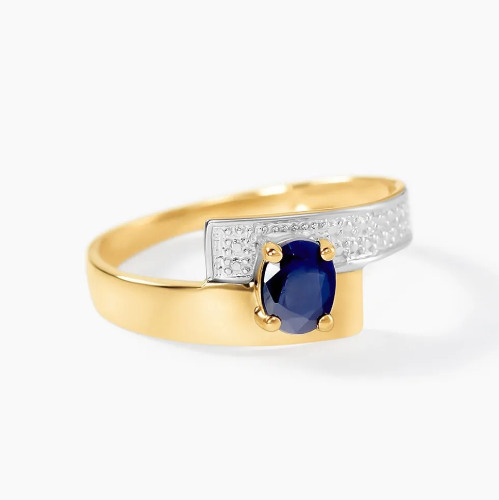 Bague Taila Or Jaune Saphir